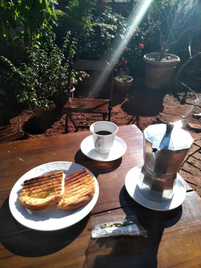 Cafe Com Arte Pousada Ecologica Botucatu Bagian luar foto